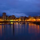 Gijón  la nuit