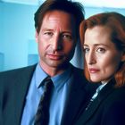 Gillian Anderson and David Duchovny by AI