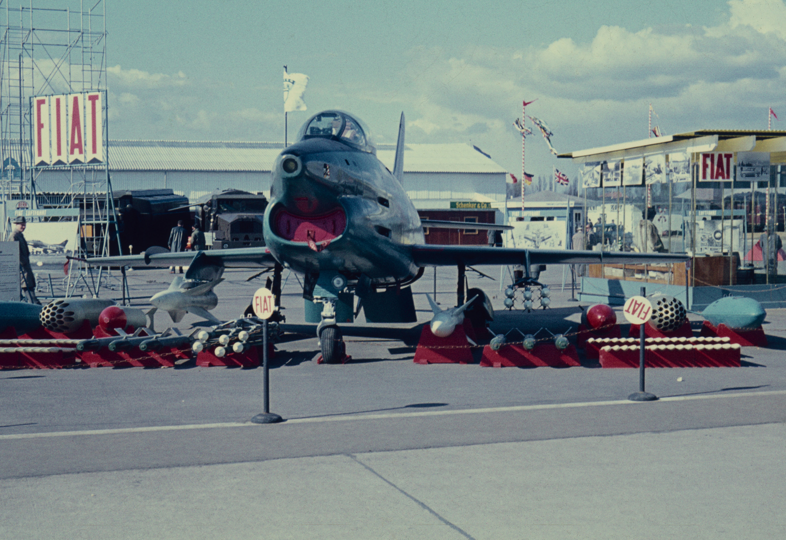 "Gina" (Fiat G.91) - Deutsche Luftfahrtschau 1960 in Hannover