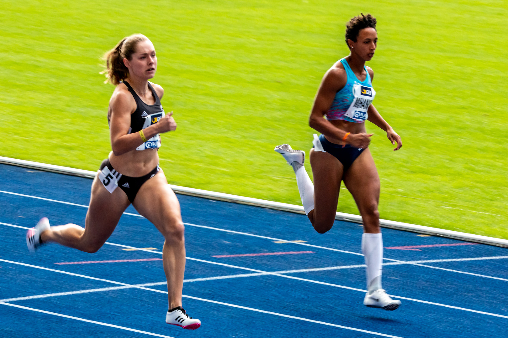 Gina Lückenkemper und Malaika Mihambo