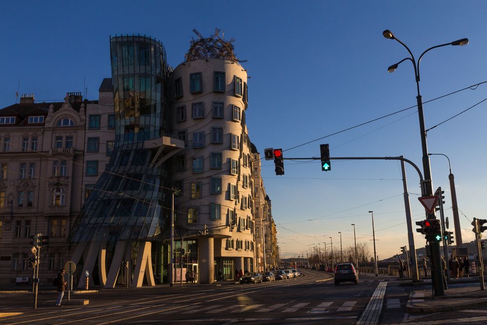 Ginger and Fred - das tanzende Haus in Prag