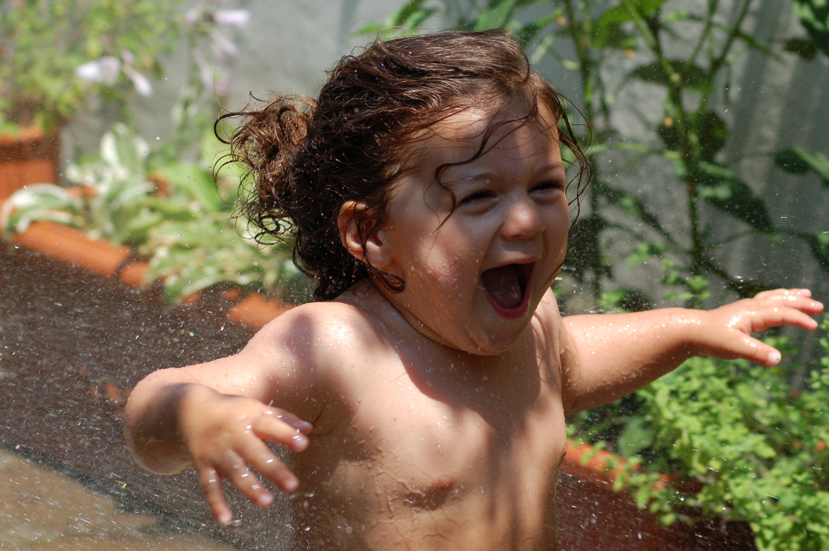 Giocando con l'acqua