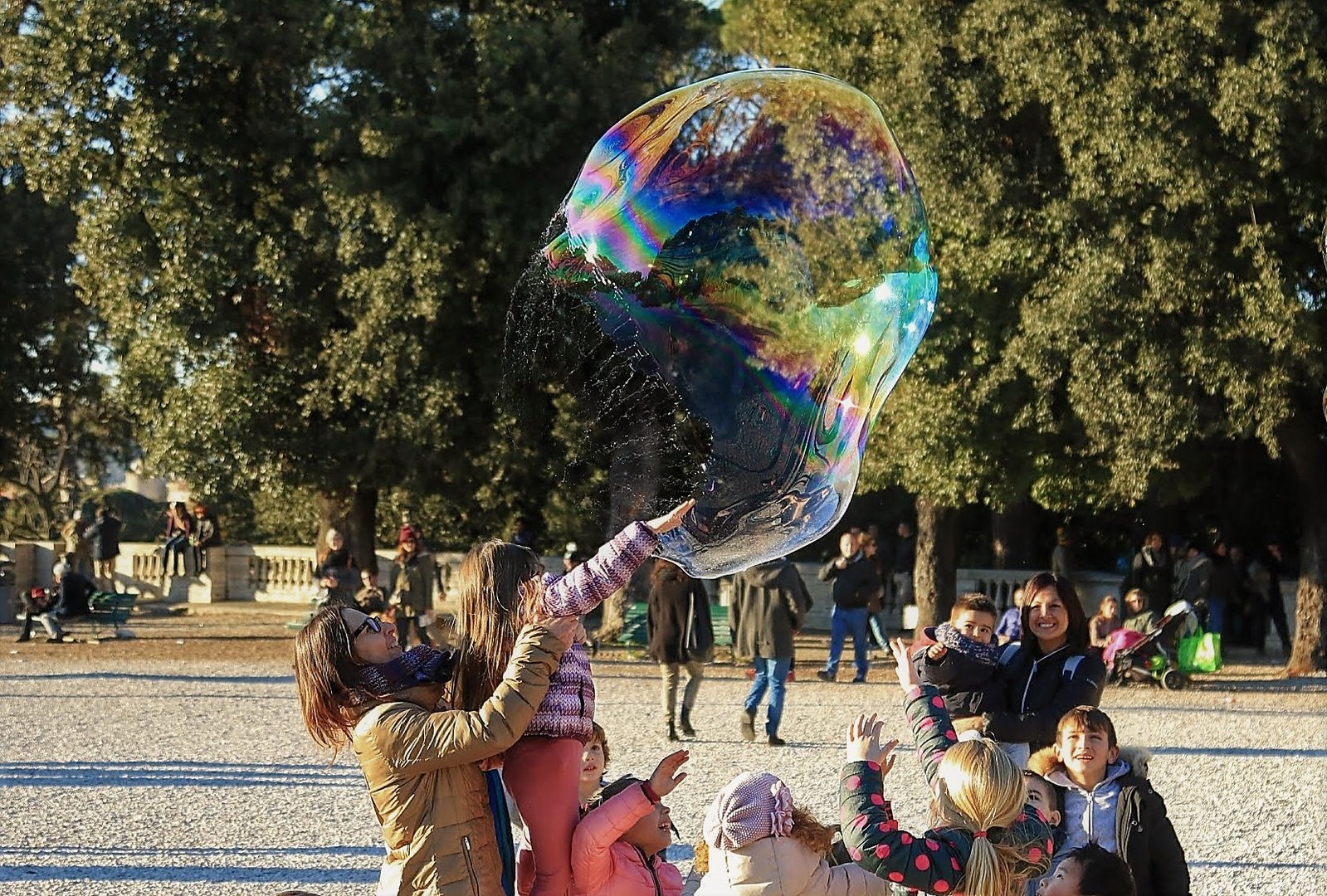 giocare a Villa Borghese