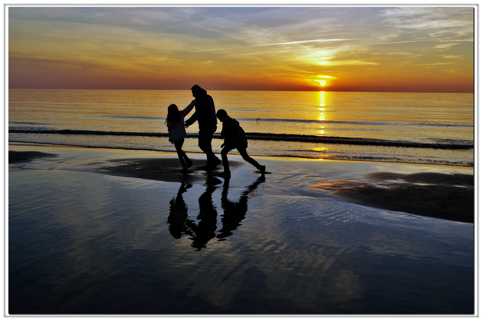 giocare in spiaggia ...