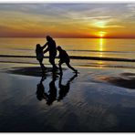 giocare in spiaggia ...