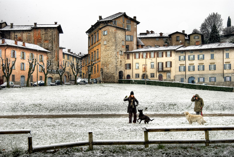 Giochi sotto la neve