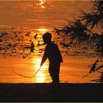 Gioco al tramonto