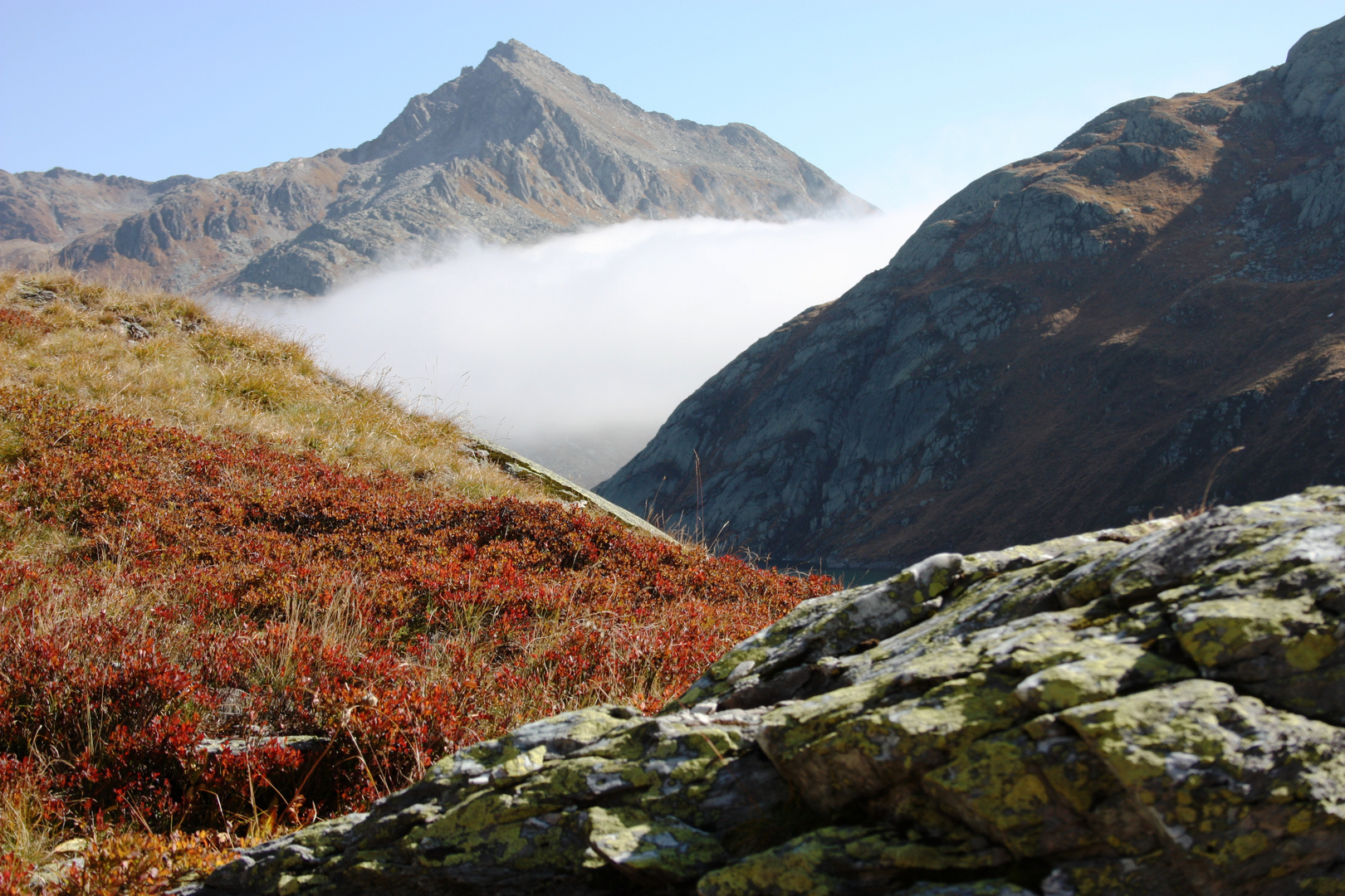 Gioco di linee sul Gottardo