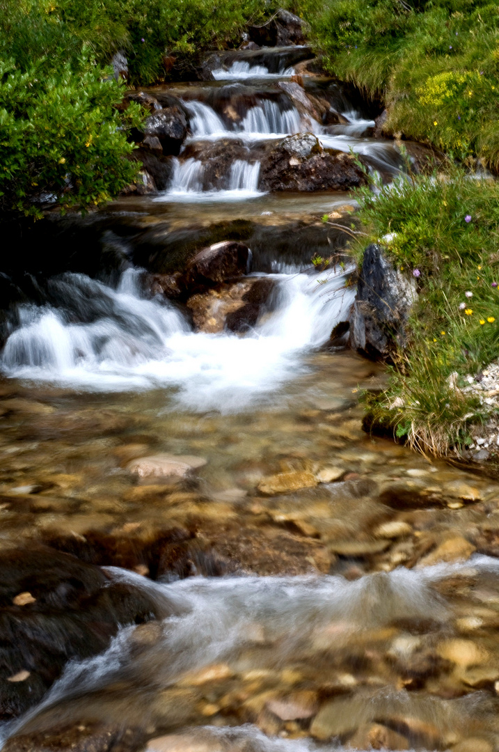 Gioco di piccole cascate.