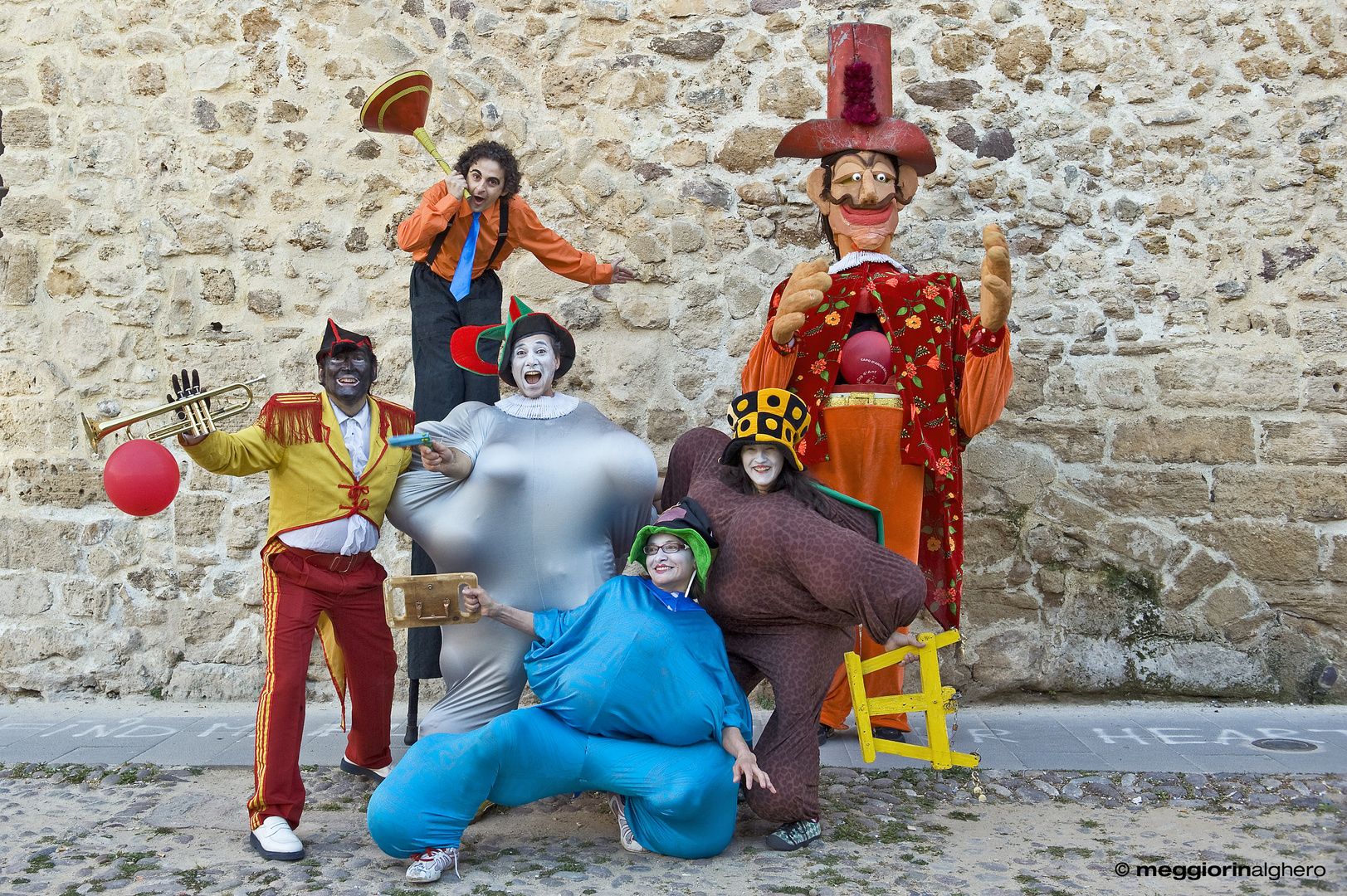 Giocolieri, Trampolieri, Clown e Banditori