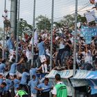 Gioia dei tifosi e giocatori per la vittoria del campionato