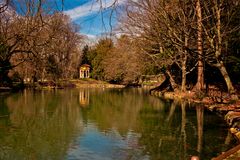 Giornata di sole invernale in Villa Reale