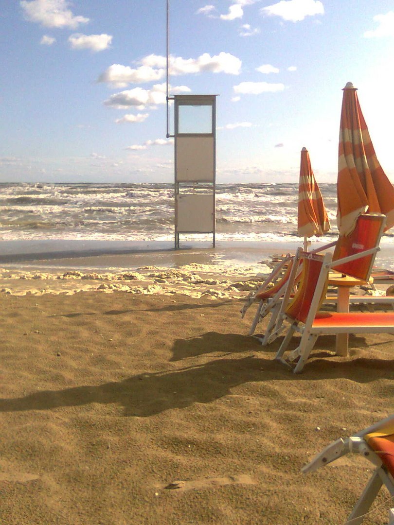 Giorno di Settembre in riva al mare