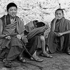 Giovani monaci buddhisti,Trongsa, Bhutan