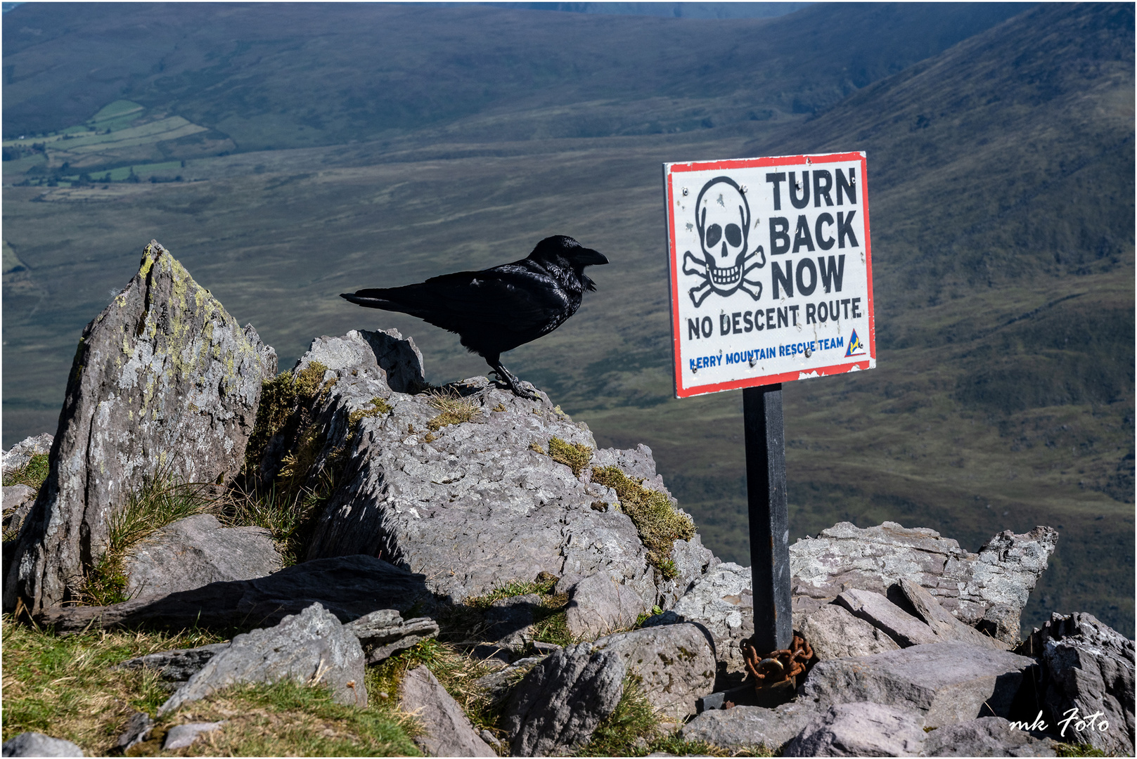 Gipfel des Carrauntoohil in Irland