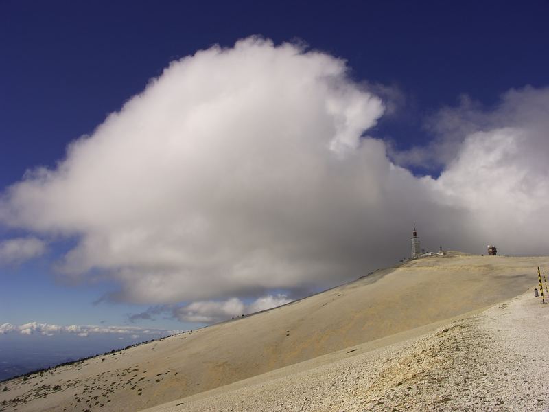 Gipfel des Mt. Ventoux