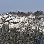 Gipfel Gohrisch mit der kleinen Hütte