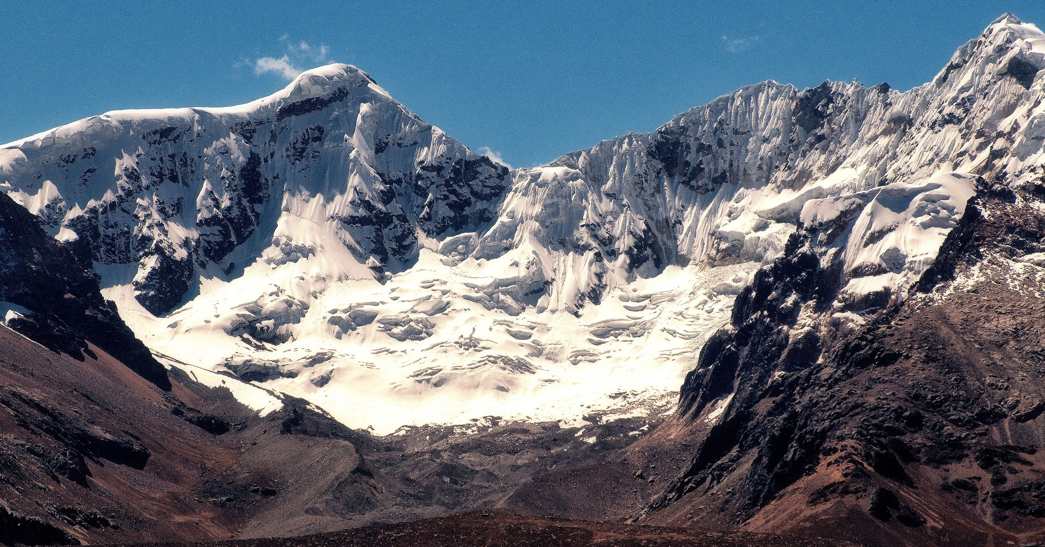 Gipfel in den Cordillera Blanca