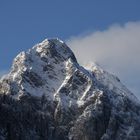 Gipfel mit Wolke