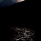 Gipfel über der Kali Gandaki