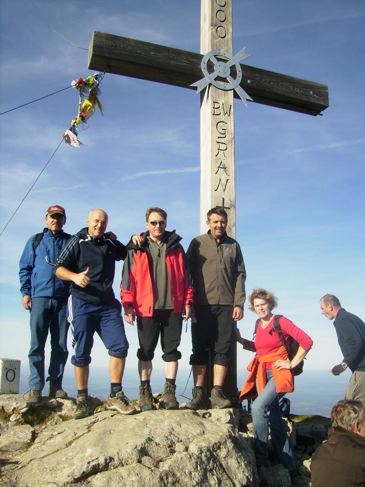 Gipfel vom Aggenstein im Allgäu