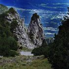 " Gipfelabstieg am Dobratsch "