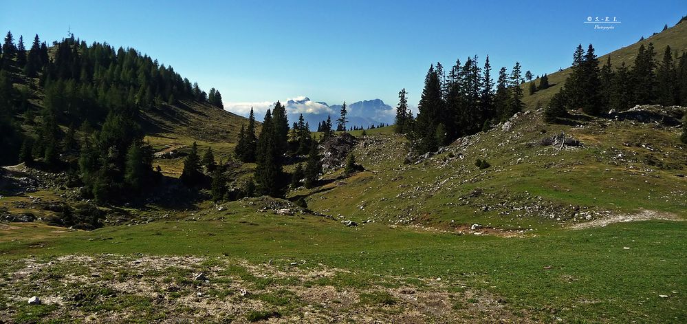 " Gipfelaufstieg am Dobratsch auf 2167m "