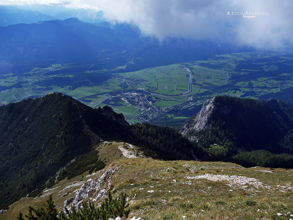 " Gipfelaufstieg am Dobratsch auf 2167m "