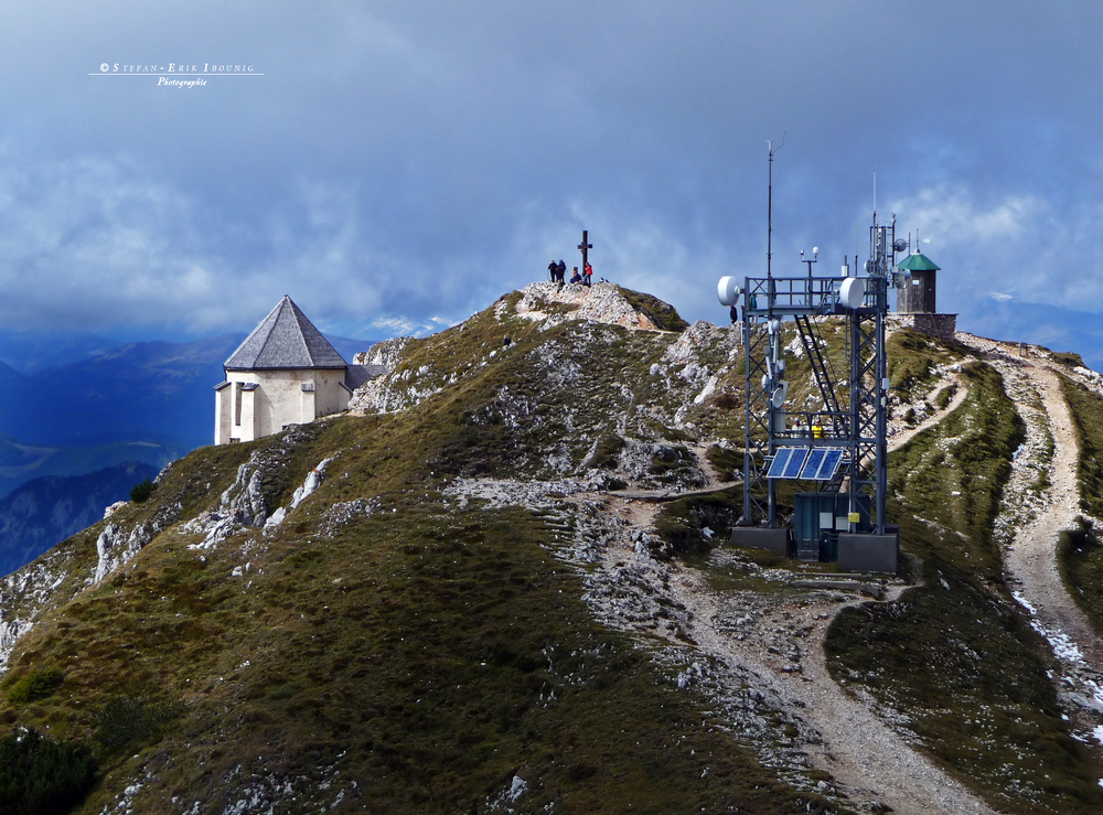 " Gipfelaufstieg am Dobratsch auf 2167m "