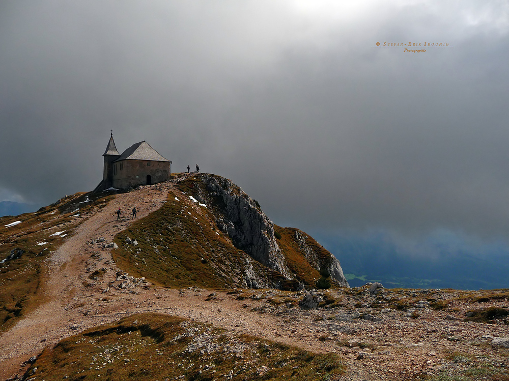 " Gipfelaufstieg am Dobratsch auf 2167m "