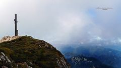 " Gipfelaufstieg am Dobratsch auf 2167m "