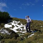 " Gipfelaufstieg am Dobratsch auf 2167m "