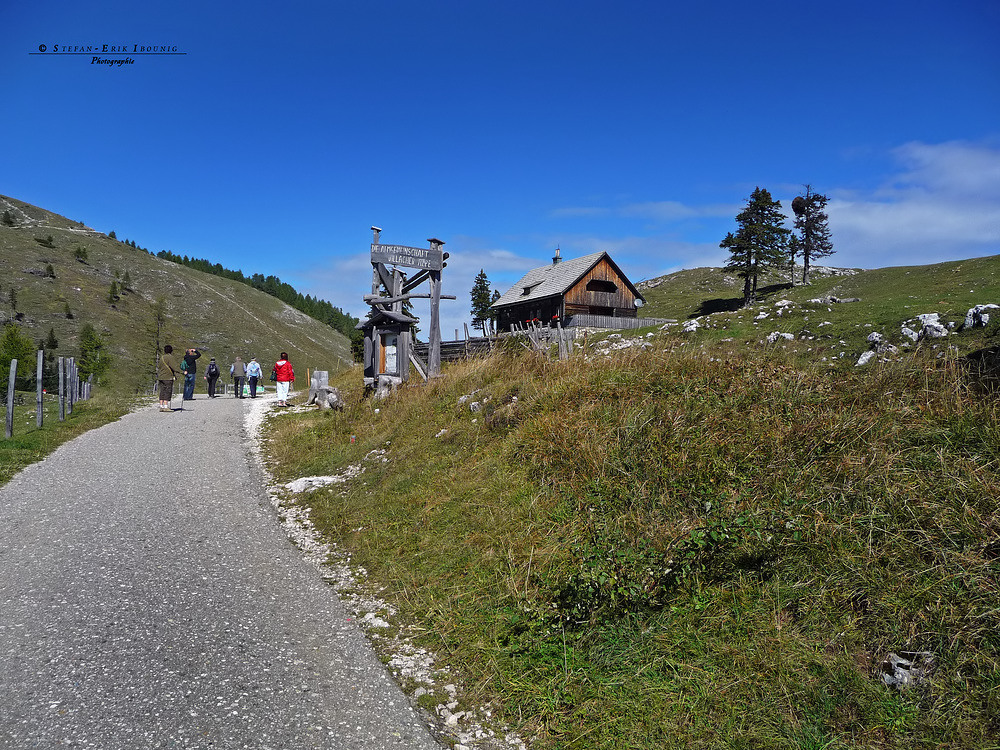 " Gipfelaufstieg am Dobratsch auf 2167m "