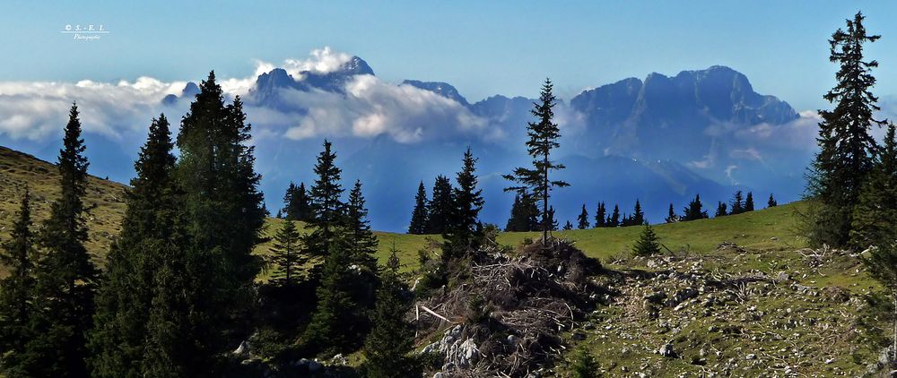 " Gipfelaufstieg am Dobratsch auf 2167m "