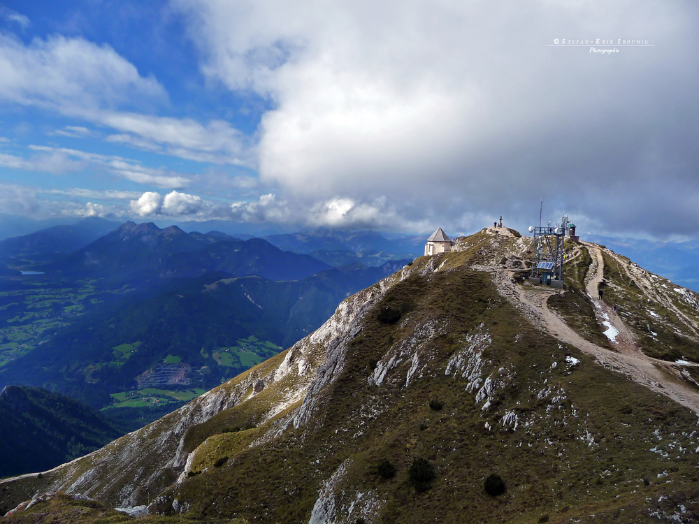 " Gipfelaufstieg am Dobratsch auf 2167m "