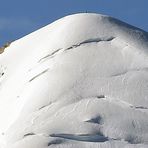 Gipfelausschnit des 4228m hohen Castor im Wallis