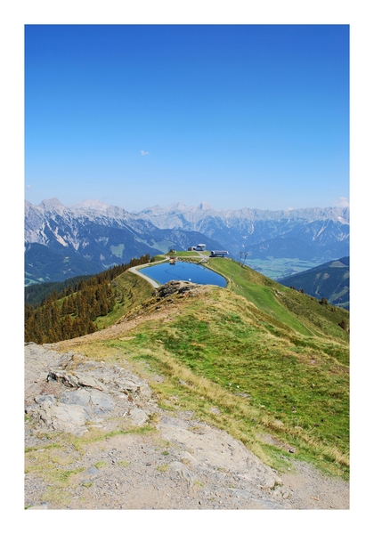 Gipfelblick als Belohnung