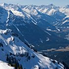 Gipfelblick bei Skitour ins Lechtal