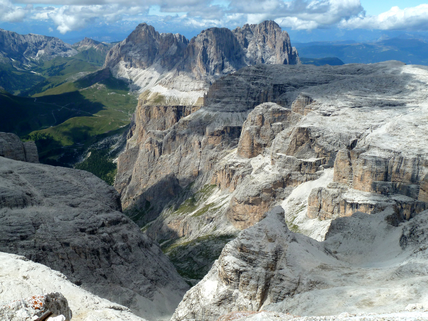 Gipfelblick vom Piz Boe