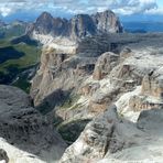 Gipfelblick vom Piz Boe