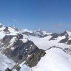 Gipfelblick von der Inneren Schwarzen Schneide (3370 m)