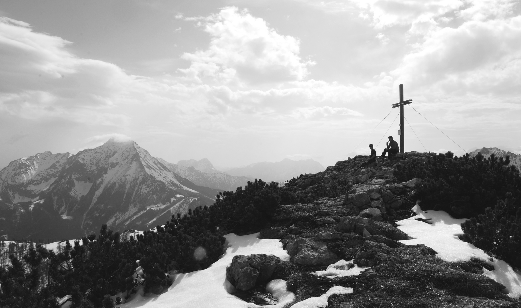 Gipfelfreuden am Stubwieswipfel (1786m) im Toten Gebirge