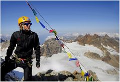 Gipfelglück am Piz Buin