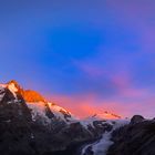 Gipfelglühen am Großglockner