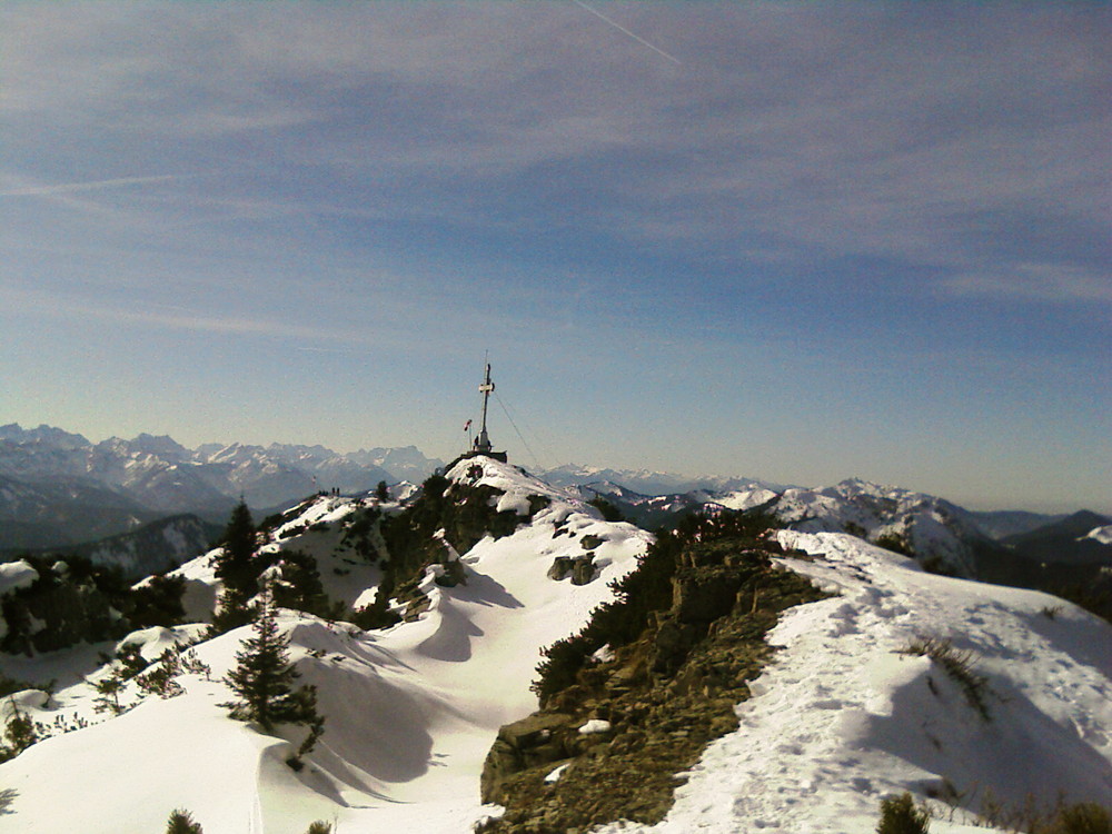 Gipfelgrat des Wallberg