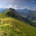 Gipfelgrat in Liechtenstein