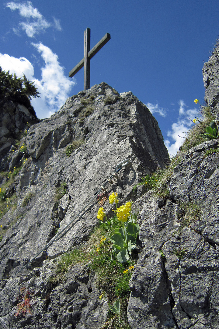 Gipfelkreuz!