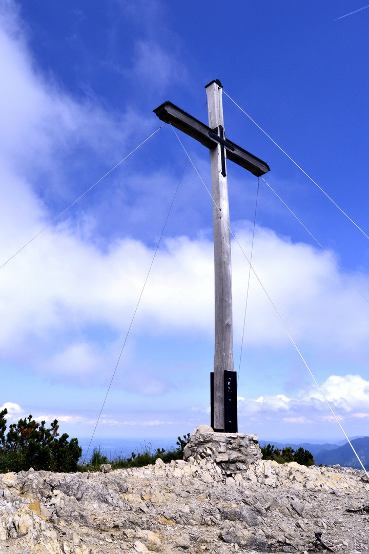 Gipfelkreuz am Herzogstand