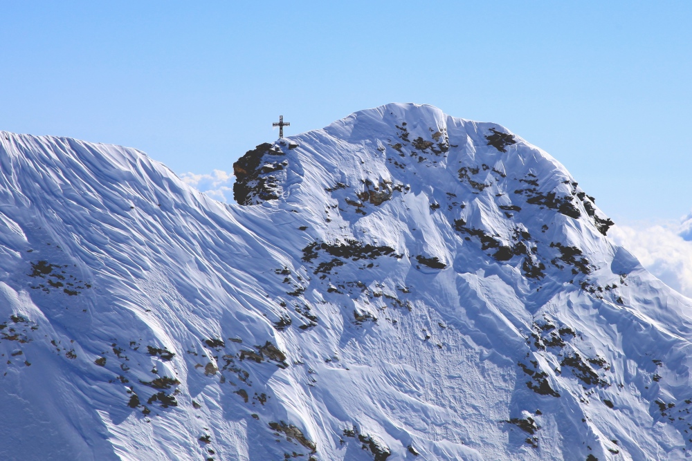 Gipfelkreuz am Matterhorn