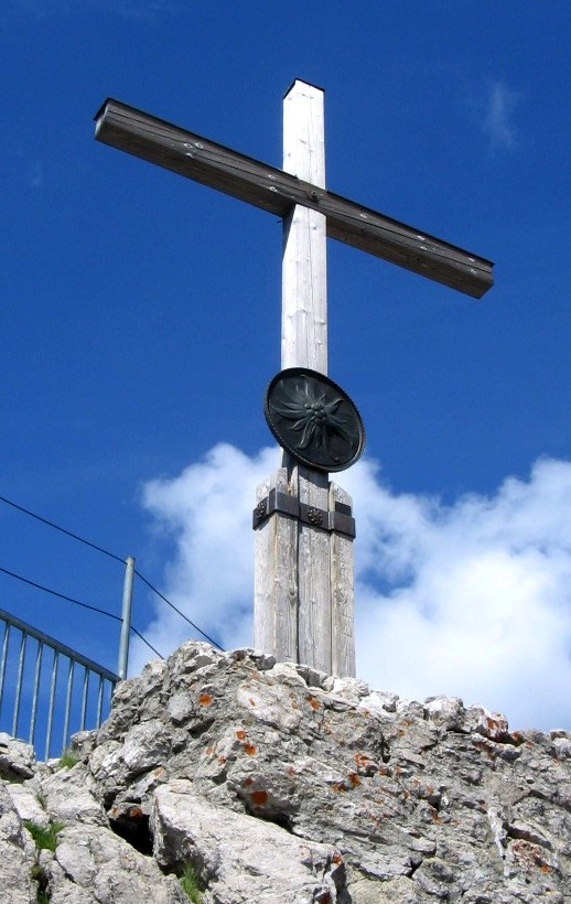 Gipfelkreuz am Nebelhorn